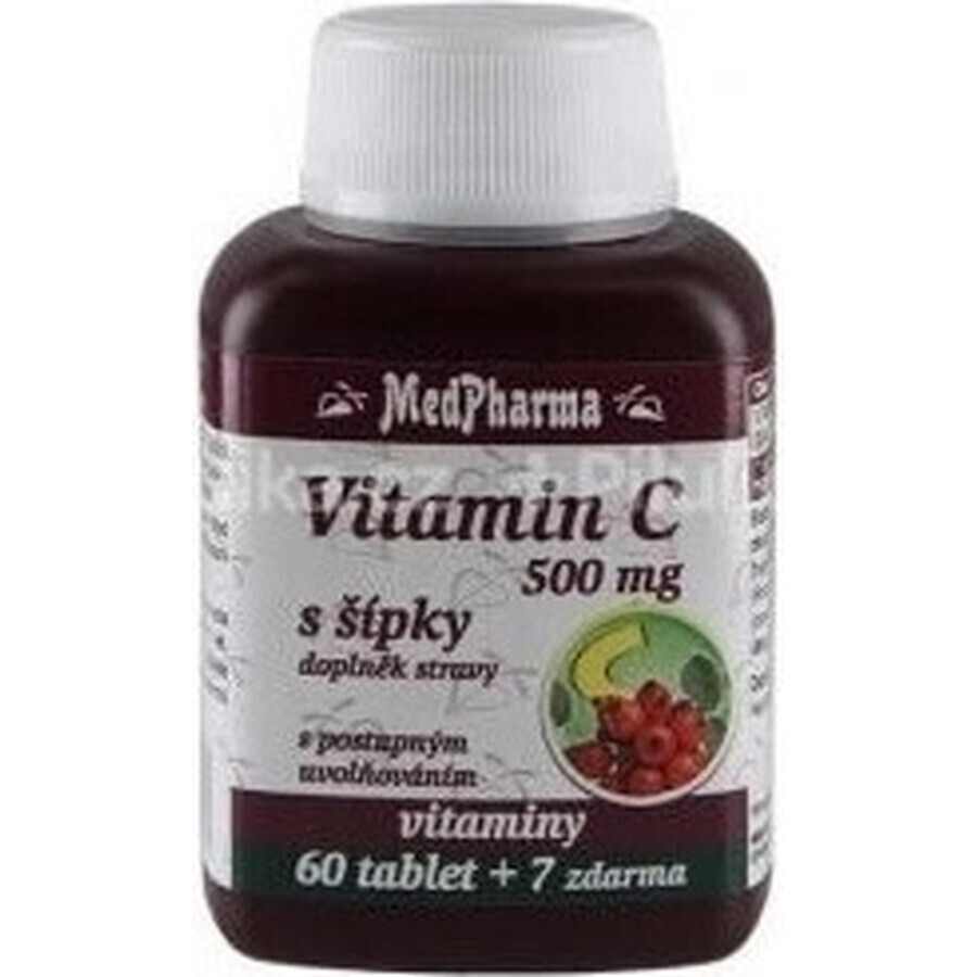 MedPharma VITAMINA C 500MG con frecce 1×37 tbl, rilascio graduale