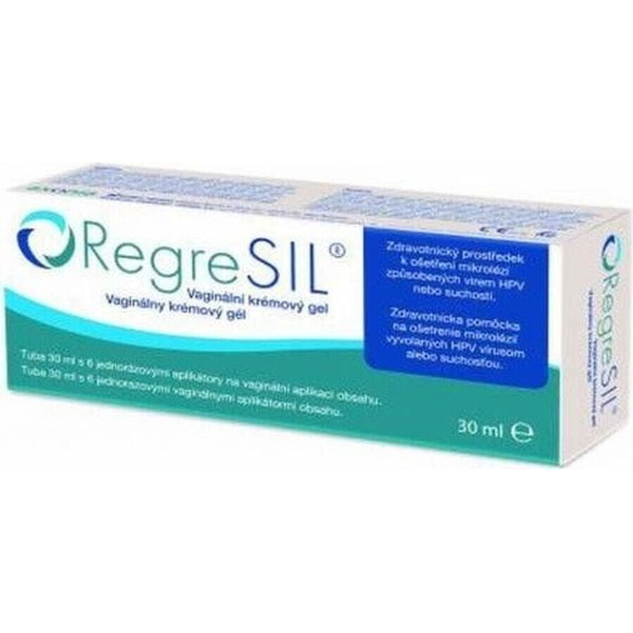 Set RegreSIL 1×1, crema gel vaginale 30 ml + 6 applicatori