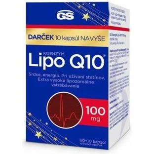 GS Coenzym Lipo Q10 100 mg 1×70 tbl, supliment alimentar