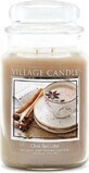 Village Candle Duftkerze in Flasche - Chai Tea Latte - Zimt-Milchtee, gro&#223; 1&#215;1 St.