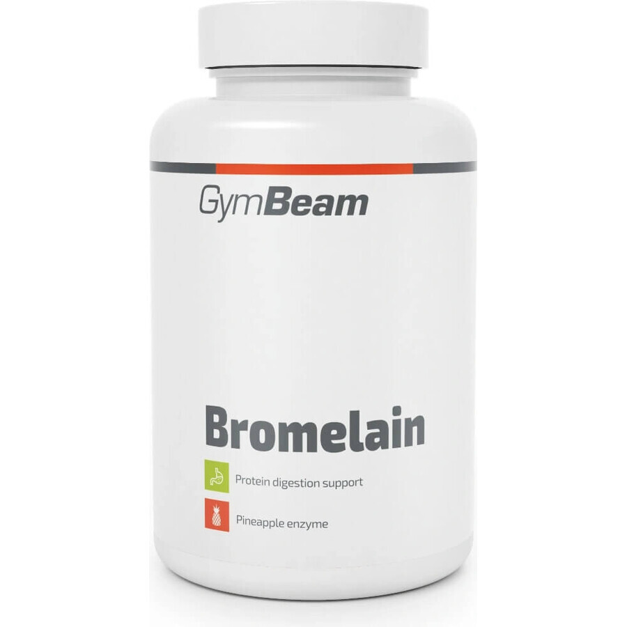 GYMBEAM Bromelain Papain 1×90 cps, Nahrungsergänzungsmittel