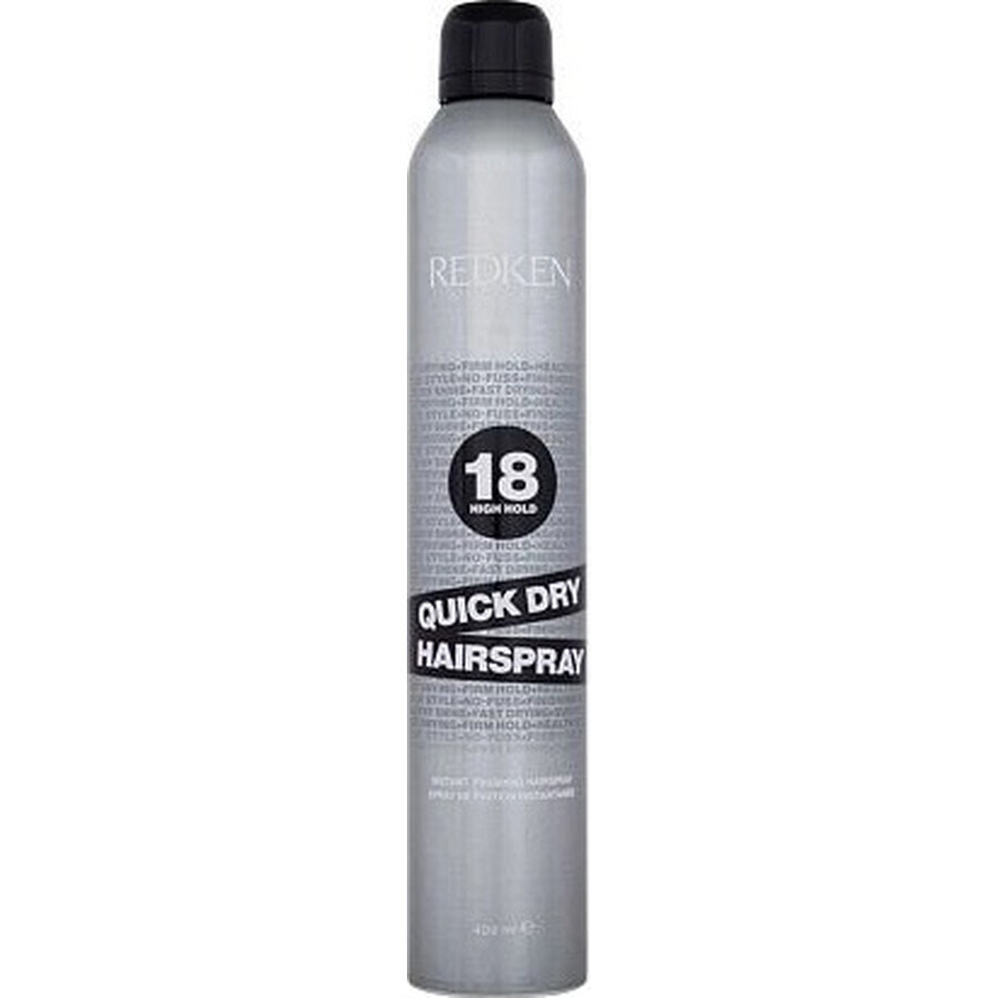 Redken Quick Dry Strong Hold Haarspray 1×400 ml, Haarspray