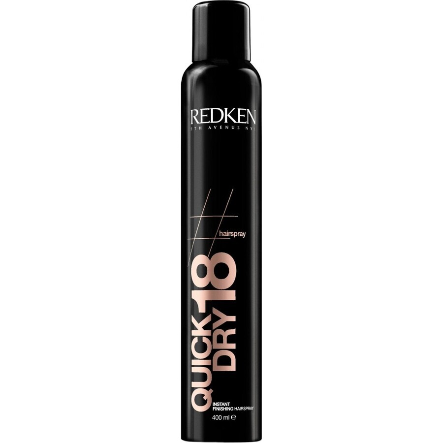 Redken Quick Dry Strong Hold Haarspray 1×400 ml, Haarspray