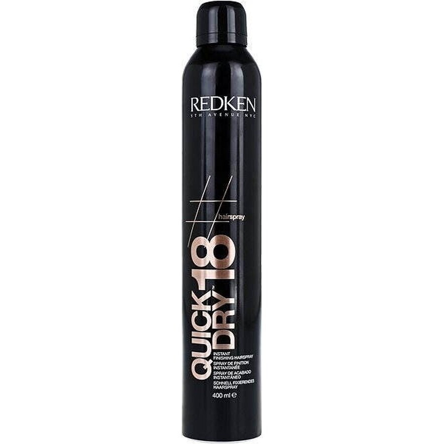 Redken Quick Dry Strong Hold Haarspray 1×400 ml, Haarspray