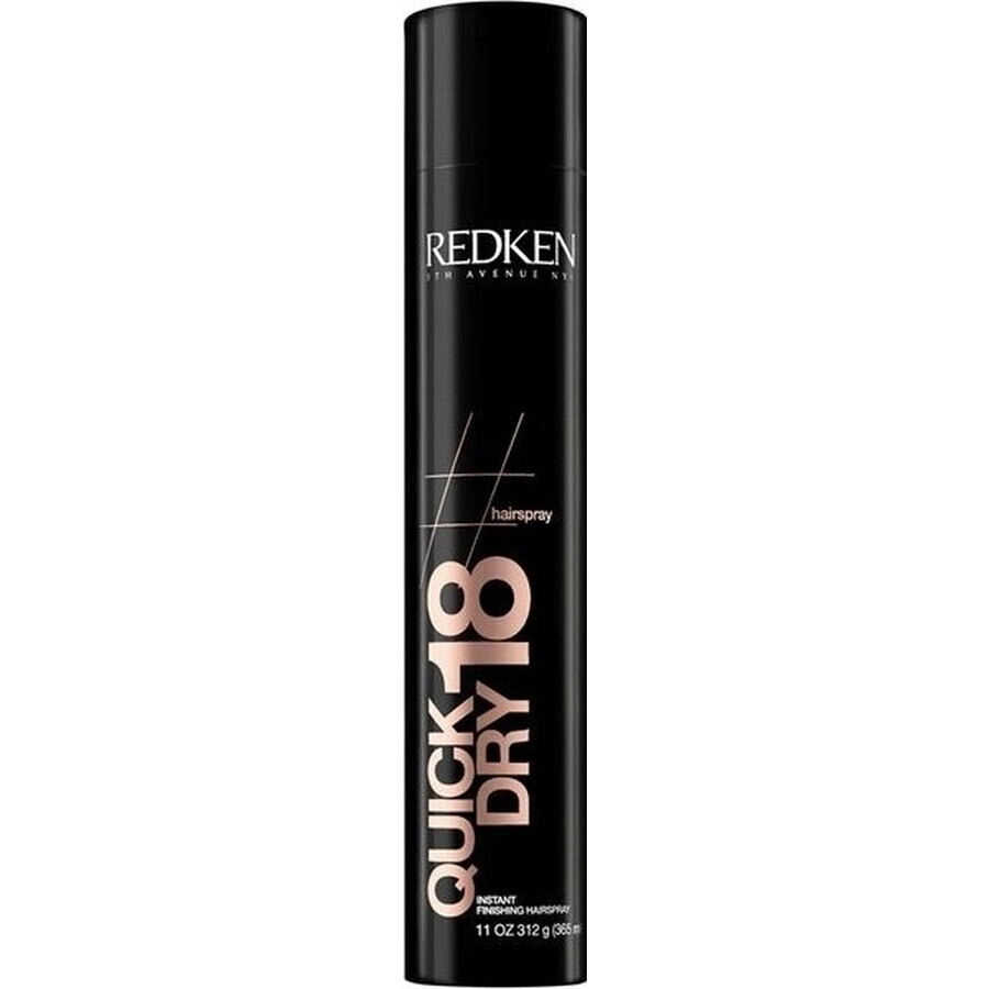 Redken Quick Dry Strong Hold Haarspray 1×400 ml, Haarspray