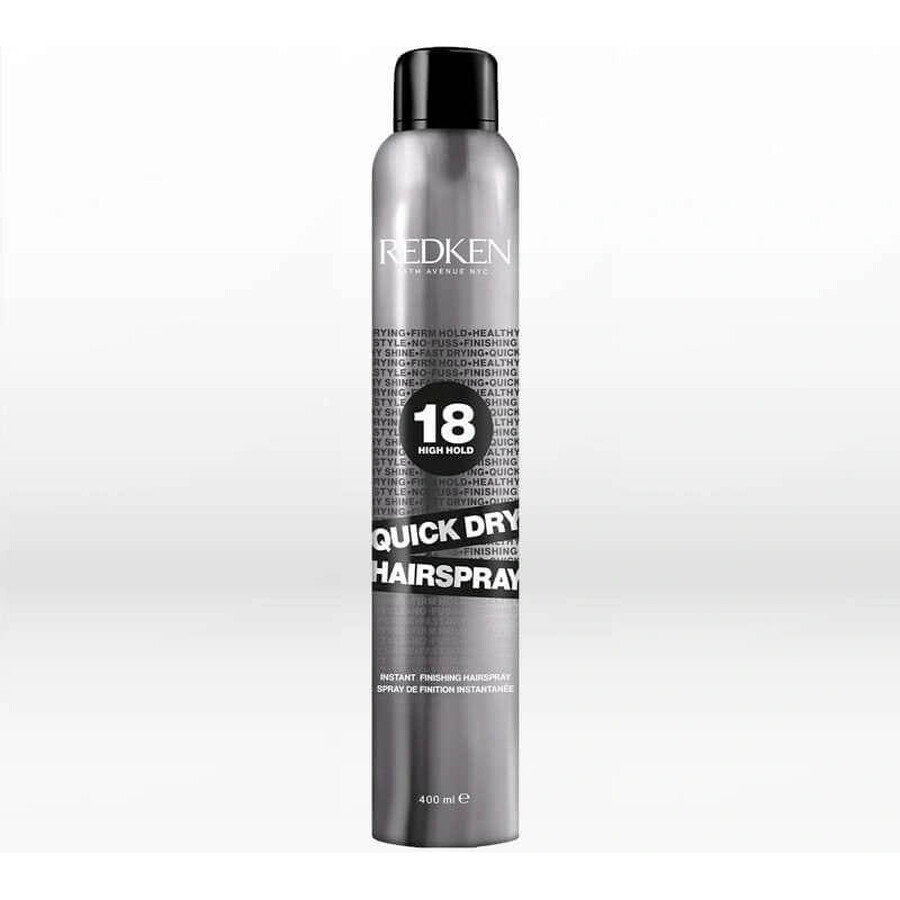 Redken Quick Dry Strong Hold Haarspray 1×400 ml, Haarspray