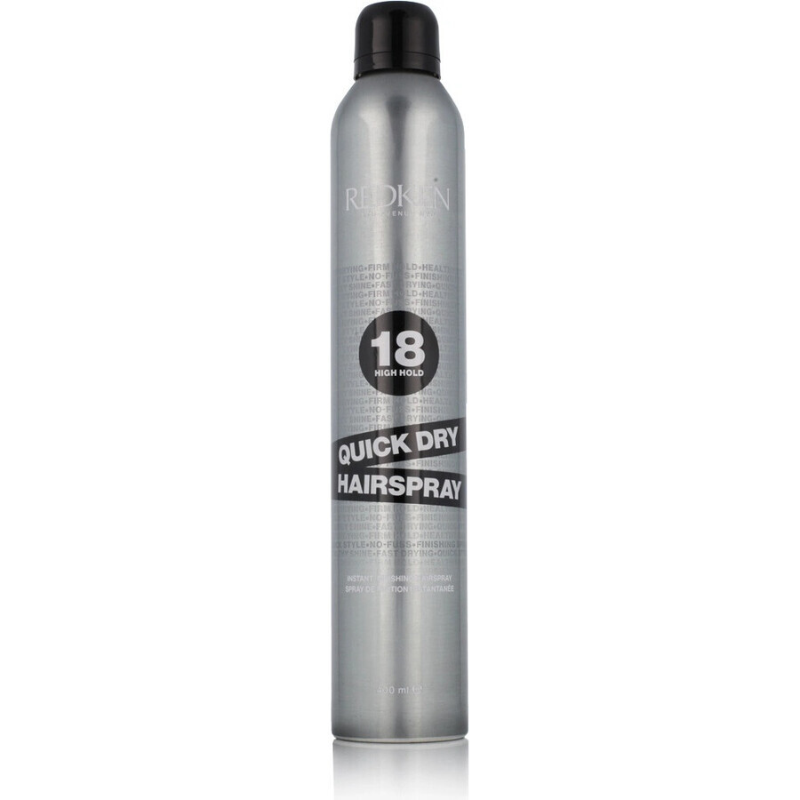 Redken Quick Dry Strong Hold Haarspray 1×400 ml, Haarspray