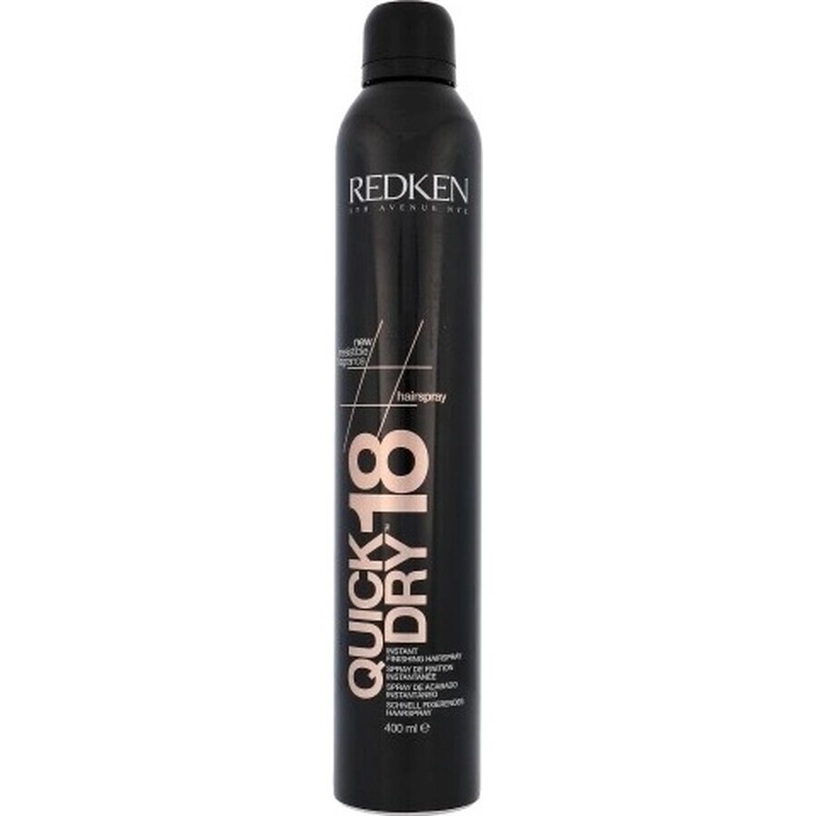 Redken Quick Dry Strong Hold Haarspray 1×400 ml, Haarspray