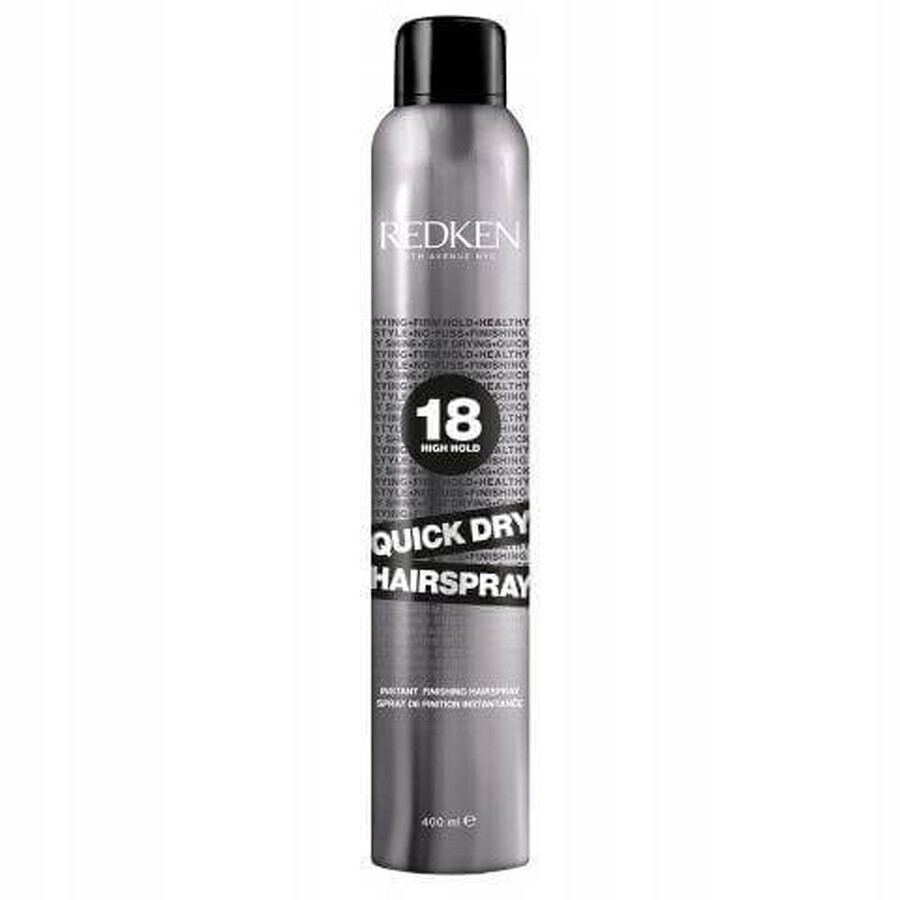 Redken Quick Dry Strong Hold Haarspray 1×400 ml, Haarspray