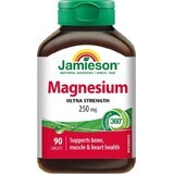 JAMIESON MAGNESIUM 250 mg 1×90 tbl, Magnesium