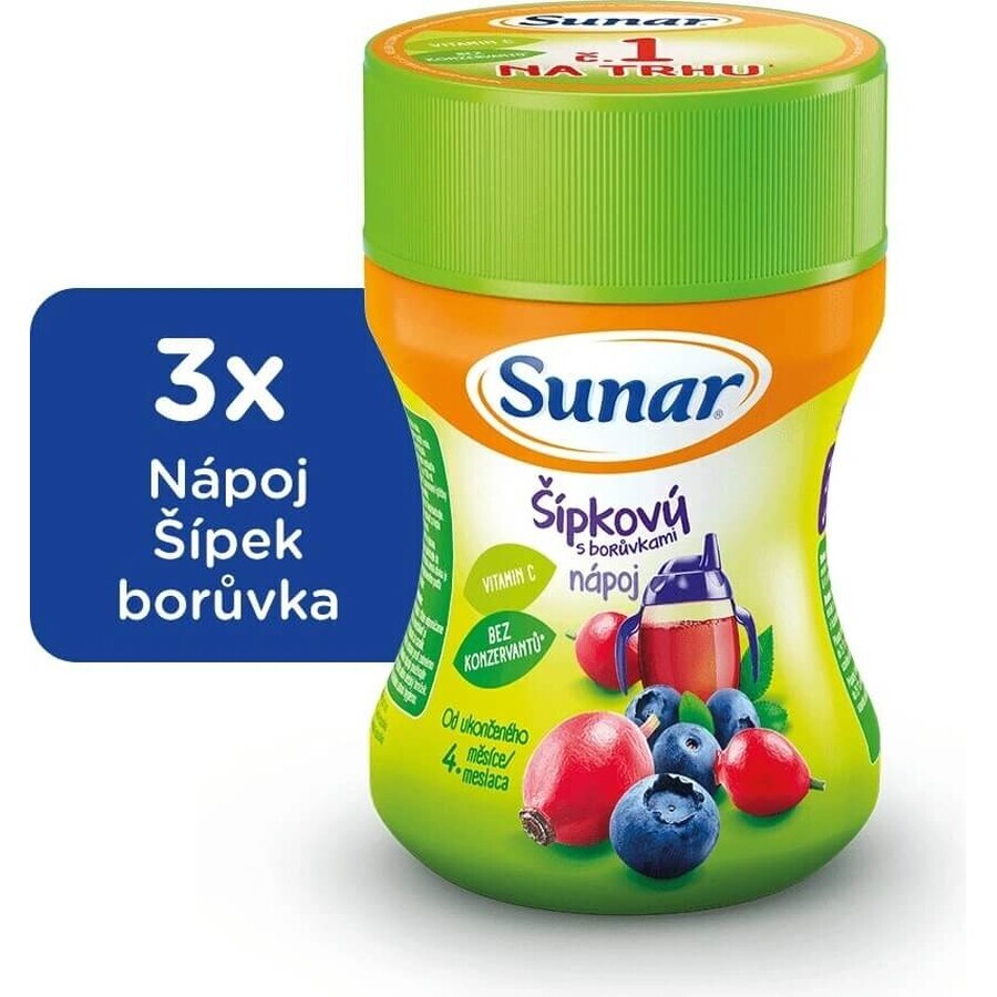 Sunar Soluble drink Rosehip with blueberries 1×200 g