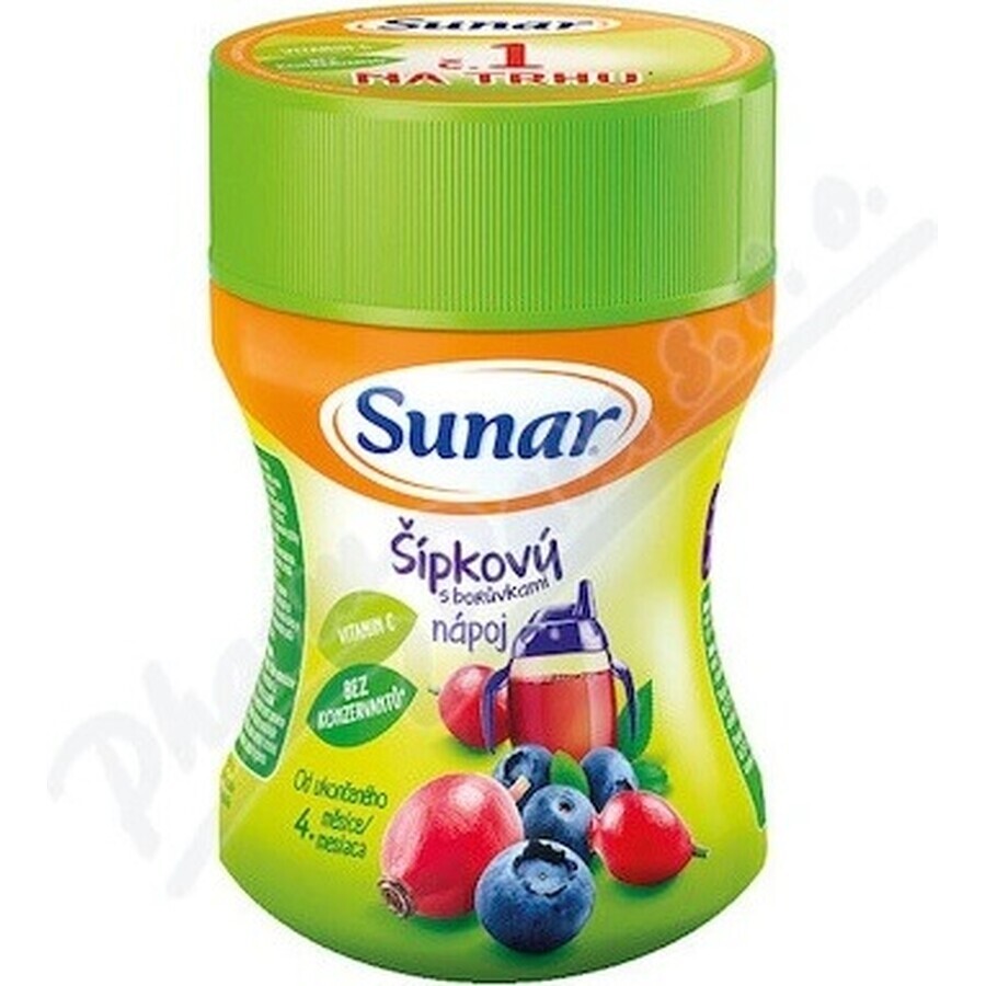 Sunar Soluble drink Rosehip with blueberries 1×200 g