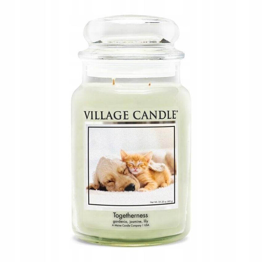 Village Candle Lumânare parfumată în sticlă - Togetherness - Cohesion, mare 1×1 buc