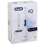 Oral B EK iO Series 9 Weiß alabaster + Zahnbürstenhalter + Reiseetui 1×1 Set, elektronische Zahnbürste