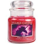 Village Candle Bougie parfumée en verre - Magical Unicorn, medium 1×1 pc, bougie parfumée