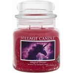 Village Candle Bougie parfumée en verre - Magical Unicorn, medium 1×1 pc, bougie parfumée