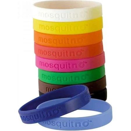 MosquitNo Brățară cu eliberare regulată a mirosului de citronella 1×1 buc, brățară pentru țânțari