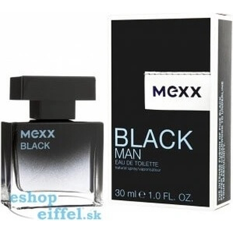 Mexx Black Man Edt 30ml 1×30 ml, Eau de Toilette