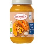 BABYBIO Bio-Karotte-Kürbis-Reis 1×200 g, Bio-Gemüse-Snack