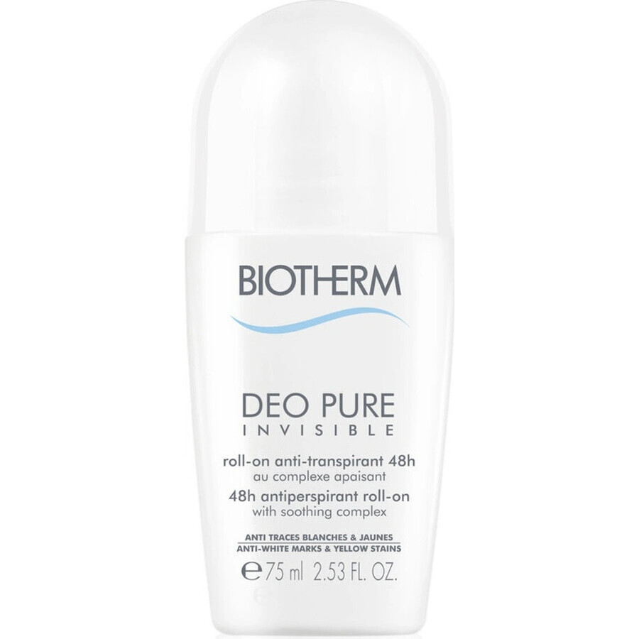 Biotherm Deo Pure Alkoholfreies Antitranspirant Deo Pure 1×75 ml, Antitranspirant-Perlen