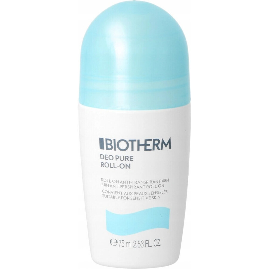 Biotherm Deo Pure Alkoholfreies Antitranspirant Deo Pure 1×75 ml, Antitranspirant-Perlen