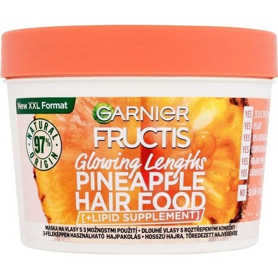 Garnier Fructis Hair Food Piña Mascarilla Capilar 3en1 400 ml 1×400 ml