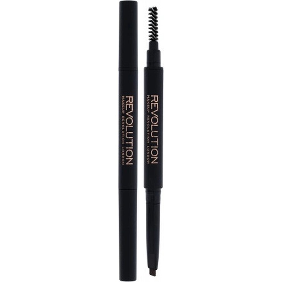 Revolution Duo Brown Eyebrow Pencil 1×1 pc