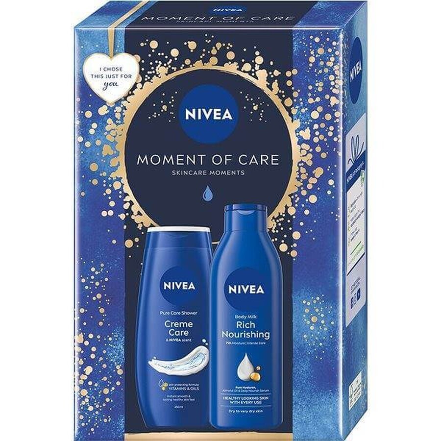 NIVEA BOX BODY CARE 1×1 pcs, gift pack