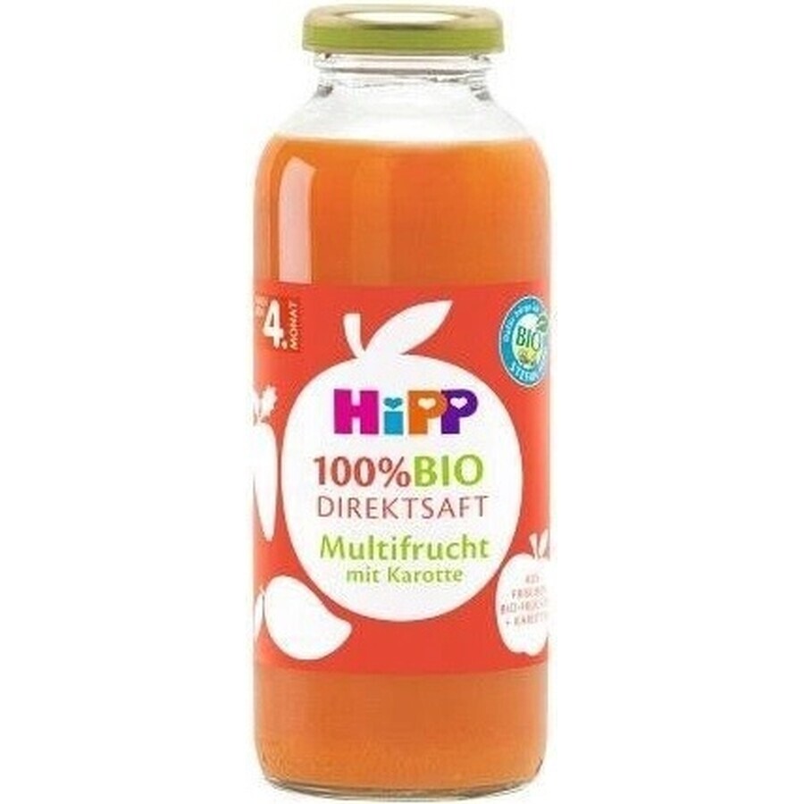 HiPP 100% Organic fruit juice with carrot 1×330 ml, fruit juice