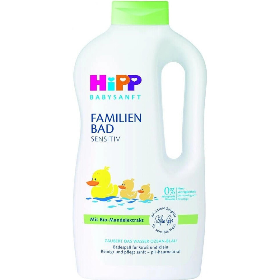 HiPP Babysanft Bagnoschiuma per tutta la famiglia 1×100 ml, bagnoschiuma