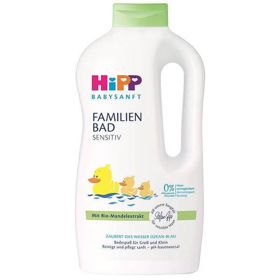 HiPP Babysanft Bagnoschiuma per tutta la famiglia 1×100 ml, bagnoschiuma