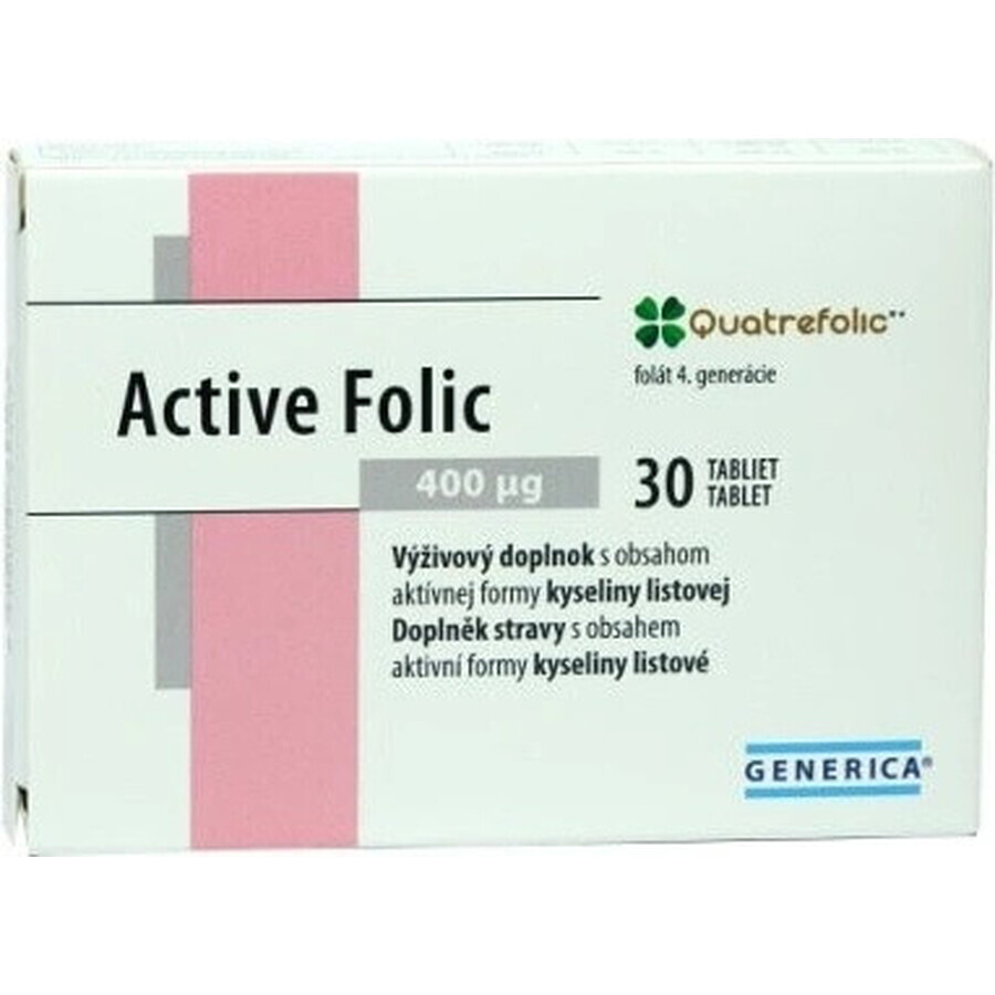 GENERICA Active Folic 1×30 tbl, food supplement