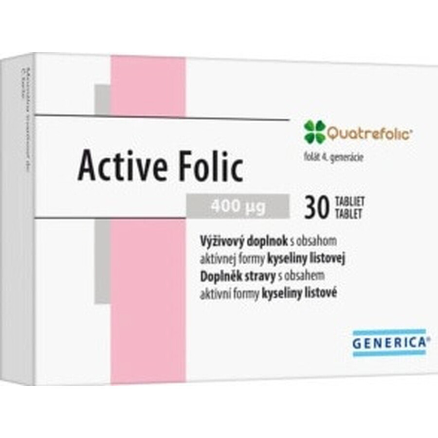 GENERICA Active Folic 1×30 tbl, food supplement