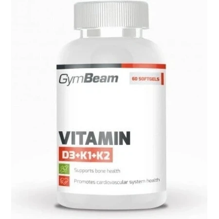 Gymbeam vitamina d3+k1+k2 fără aromă 120cps 120 capsule fără aromă
