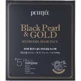 Petitfee & Koelf Black Pearl & Gold Hydrogel Maske Pack 32 g * 5 Blätter 1×32 g * 5 Blätter