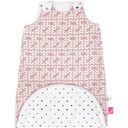 MOTHERHOOD Sacco a pelo 2in1 ZIP-A-Round Beige mussola Rosa Classics 3-18m 0,5 tog 1×1 pz, sacco a pelo