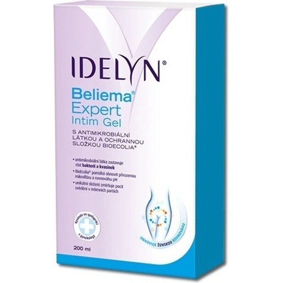 IDELYN Beliema Expert Gel Íntimo 1×200 ml, gel íntimo para mujer