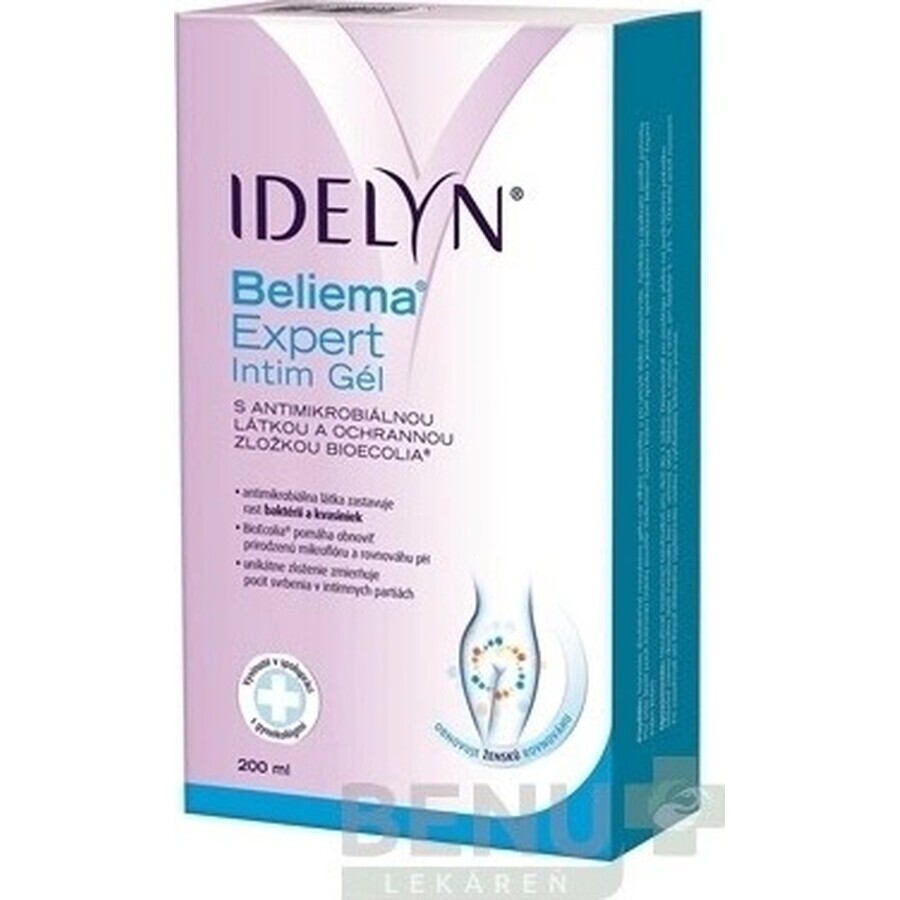 IDELYN Beliema Expert Gel Íntimo 1×200 ml, gel íntimo para mujer