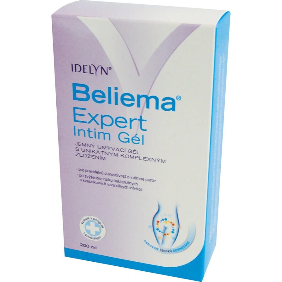 IDELYN Beliema Expert Gel Íntimo 1×200 ml, gel íntimo para mujer