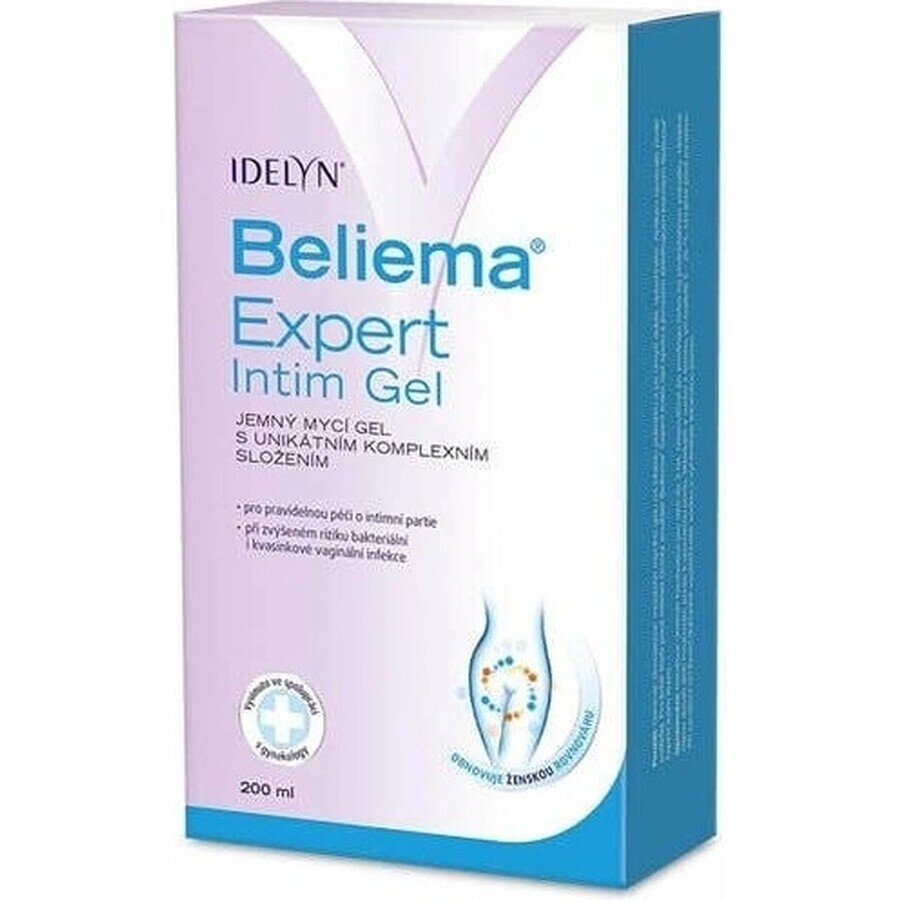 IDELYN Beliema Expert Gel Íntimo 1×200 ml, gel íntimo para mujer