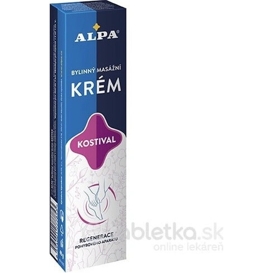 ALPA CREAM COSTIHOJ 1×40 g, Kräutermassage