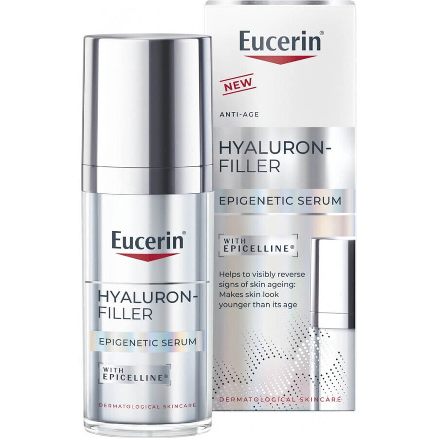 Eucerin HYALURON-FILLER EPIGENETIC Siero ringiovanente 1×30 ml, siero per il viso