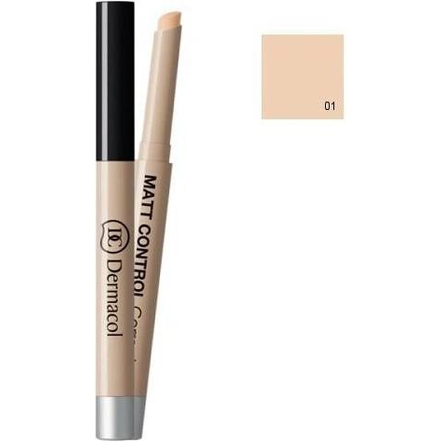 Dermacol Matt Control Concealer No.1 1×1,1 g, correttore opaco