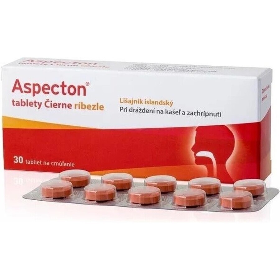 Aspecton Grosella negra comprimidos 1×30 tbl, complemento alimenticio