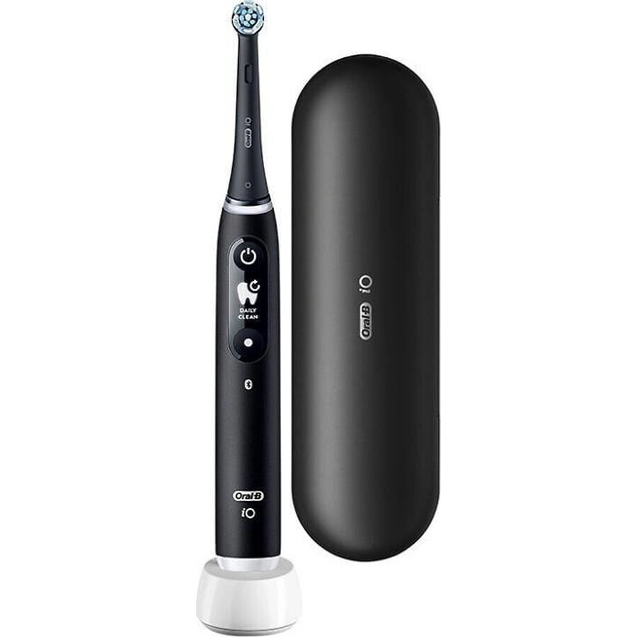 Oral B Oral B iO Series 6 Black 1×1 Electric Toothbrush, brosse à dents électrique