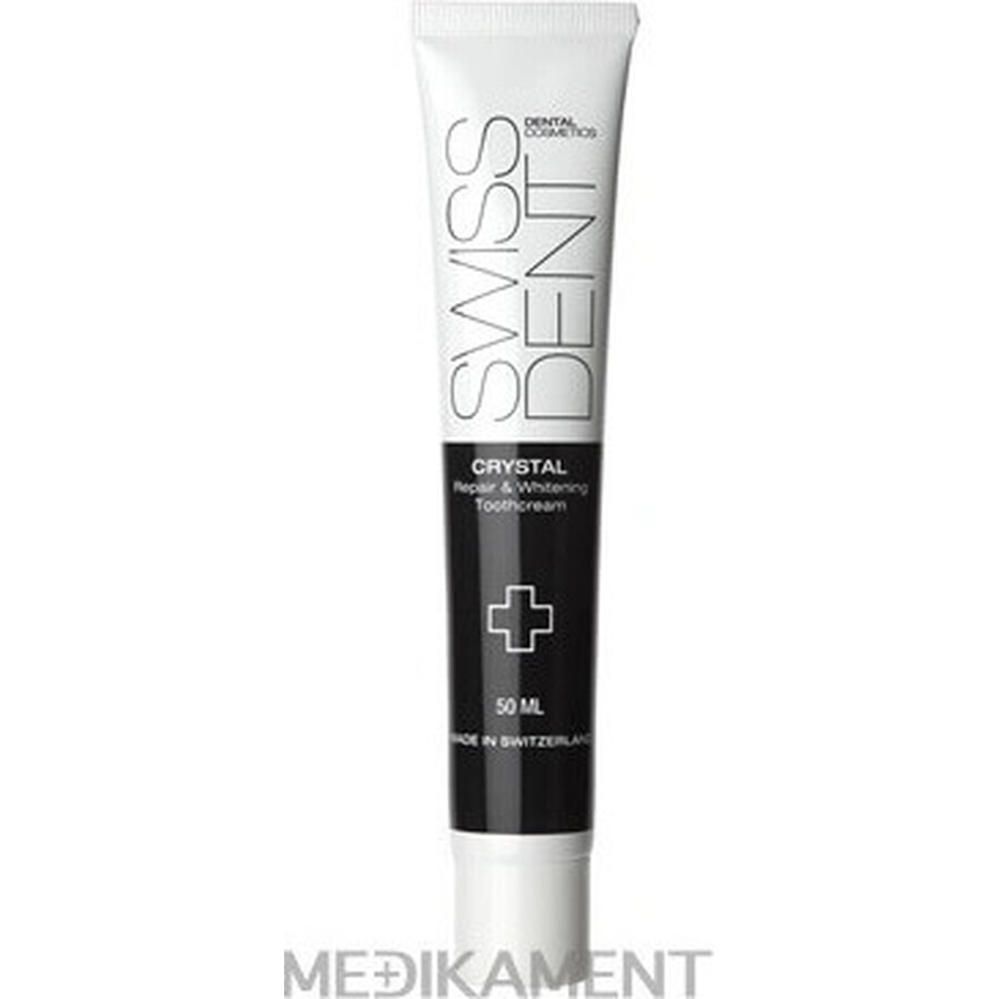 SWISSDENT CRYSTAL 1×100 ml regenerierende Zahncreme