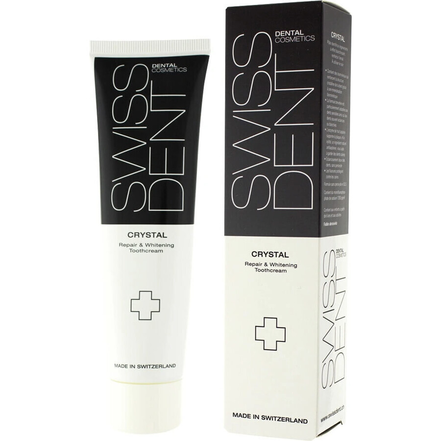 SWISSDENT CRYSTAL 1×100 ml regenerierende Zahncreme