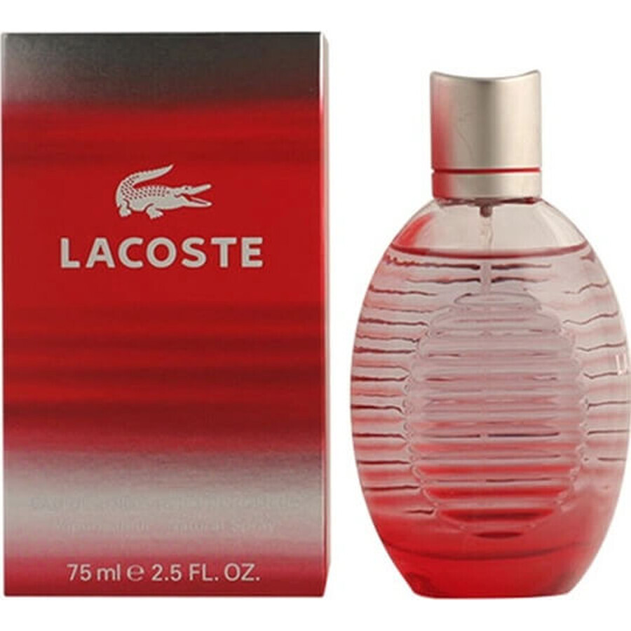 Lacoste Red Style In Play Edt 75ml 1×75 ml, Eau de Toilette