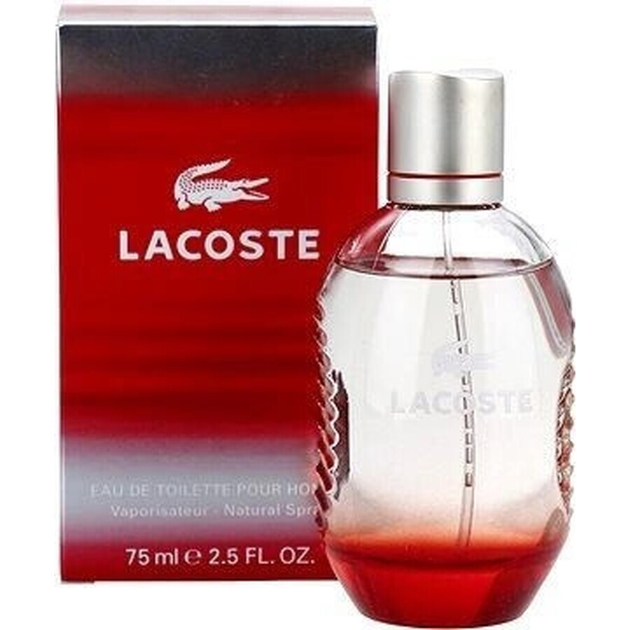 Lacoste Red Style In Play Edt 75ml 1×75 ml, Eau de Toilette