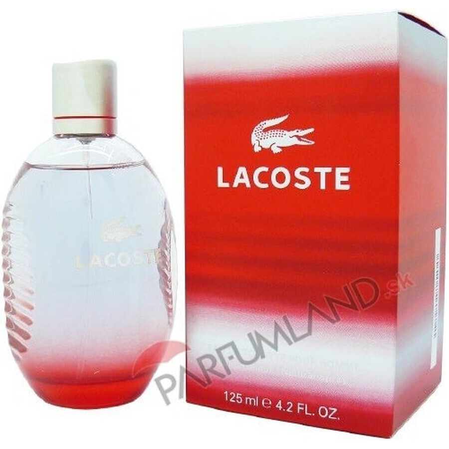 Lacoste Red Style In Play Edt 75ml 1×75 ml, Eau de Toilette